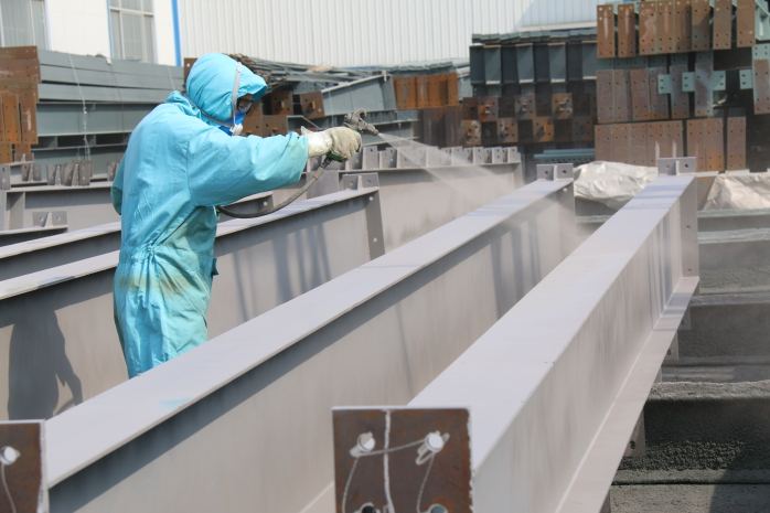 鋼結構建筑搭起來(lái)就OK？防火涂料可不能忘