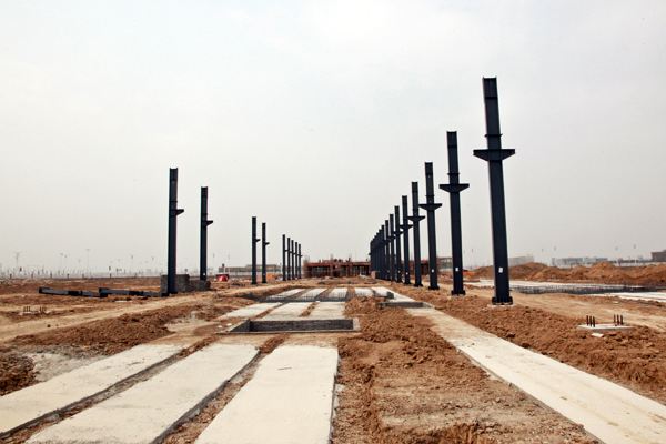 鋼結構廠(chǎng)房地基