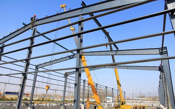 鋼結構建筑廠(chǎng)房施工