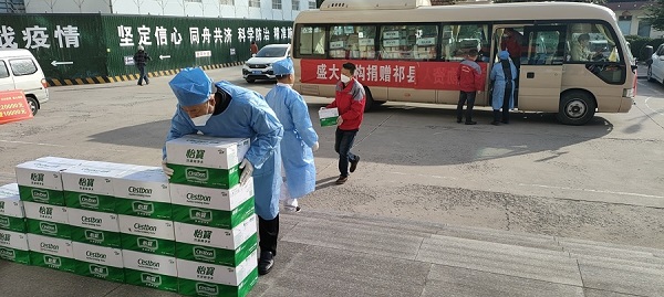 山西盛大鋼構愛(ài)心捐贈