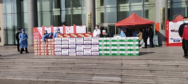 山西盛大鋼構愛(ài)心捐贈